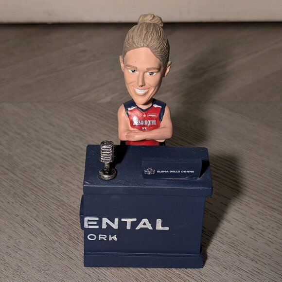 Washington Mystics Elena Delle Donne Talking Bobblehead 2023 Collectors Edition - Picture 1 of 8
